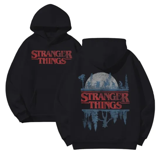 Stranger Things Unisex Double Sided Hoodie