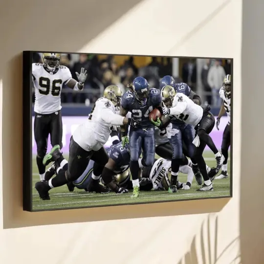 The Beast Quake Seattle Seahawkss Poster | No Framed