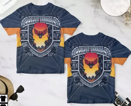 Discover Golden Earring Paradise In Distress Album Cover 3D T-Shirt