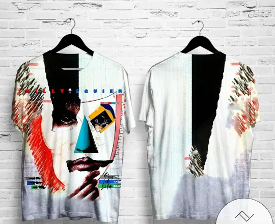 Discover Billy Squier Signs of Life Album Cover 3D T-Shirt