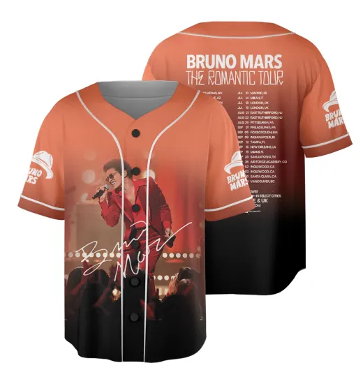 Discover The Romantic World Tour 2026 Baseball Jersey Concert Dates Music