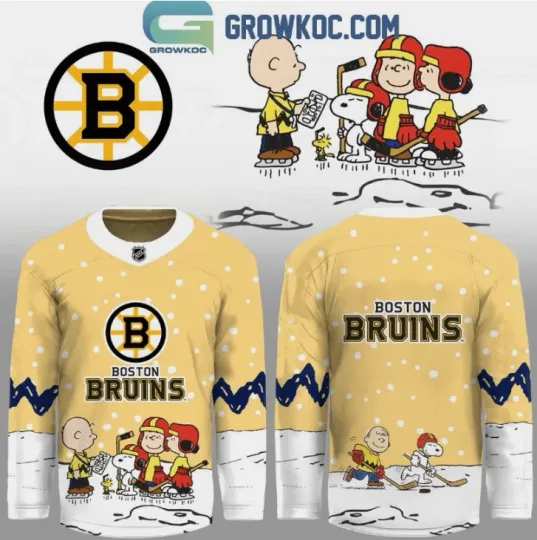 Discover Bruin X Snoopy Hockey Jersey Gift For Valentine
