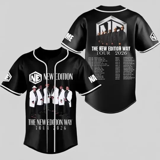 Discover Custom The Nw Edition Way Tour 2026 Baseball Black Jersey