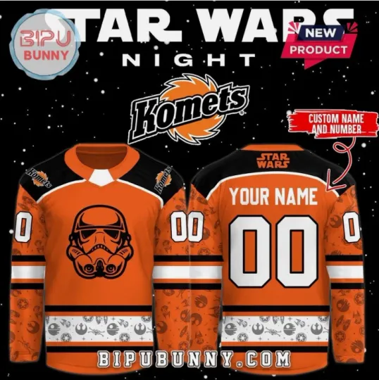 Discover Personalize Star Wa.rs 2025 Fort Wayne Hockey Jersey Gift For Valentine