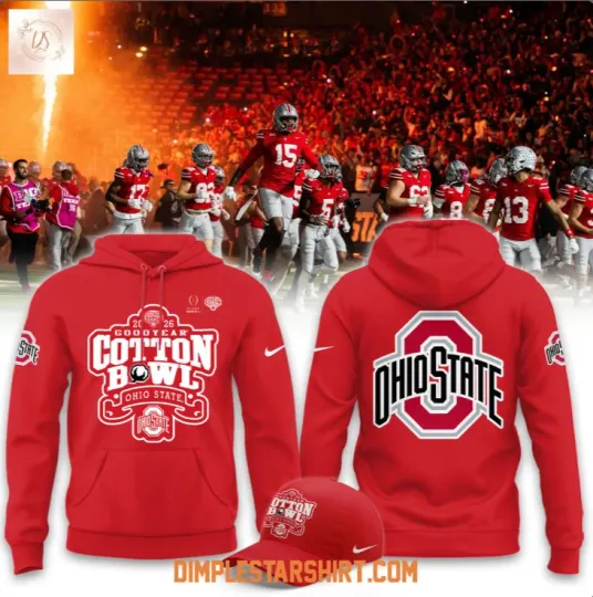 Discover Ohio State 2026 Goodyear Cotton Hoodie 3D Gift For Valentine