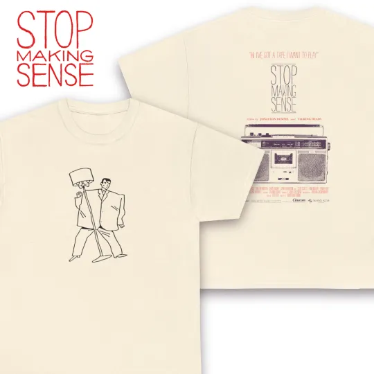 Discover Talking Heads Stop Making Sense Concert Movie 1984 Retro T-Shirt Unisex