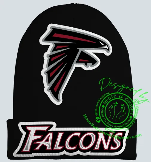 Atlanta football Beanie, One Size Fits Most **ALL football Teams Available