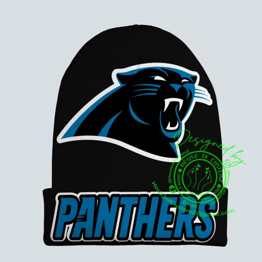 Carolina football Beanie, One Size Fits Most **ALL football Teams Available