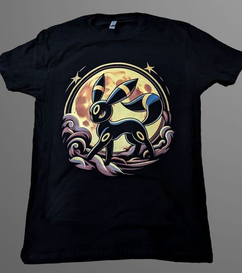 Discover Vintage style T-Shirt with Umbreon Graphic