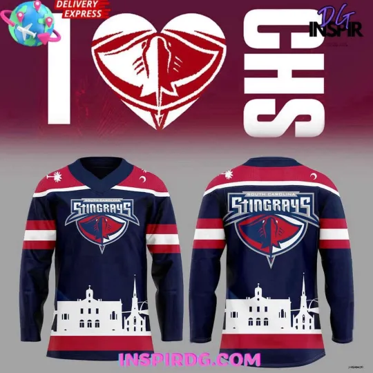 Discover Personalized South Carolina Stingrays CHS Night Special Hockey Shirt