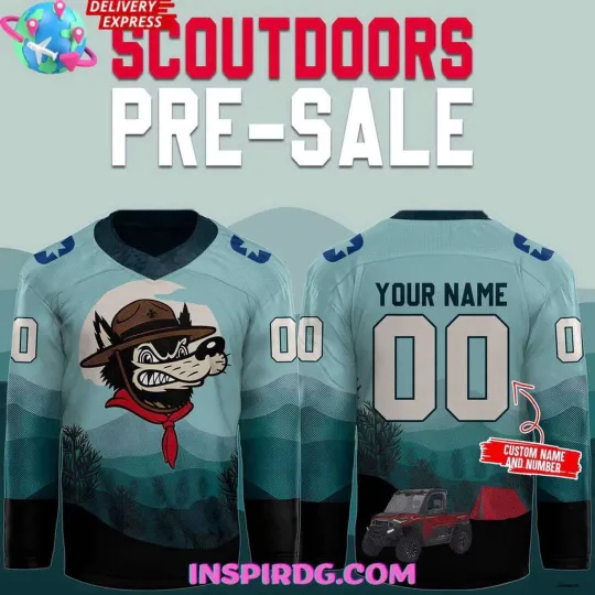 Discover Personalized Huntsville Havoc SCOUTDOORS 2025 Hockey Shirt Unisex