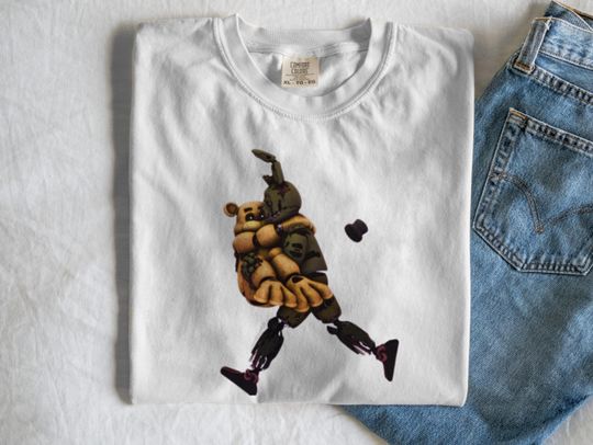 Springtrap x Freddy Fazbear Ship Tee, FNAF Meme Shirt