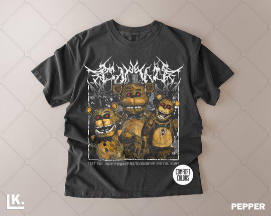 Freddy Fazbear FNAF Comfort Colors Shirt