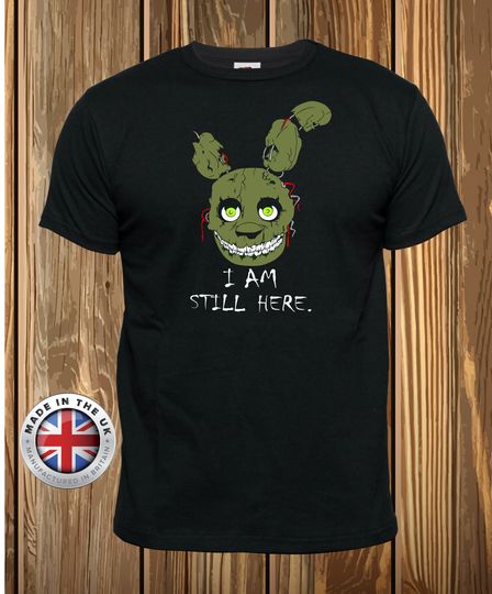 Five Nights at Freddy's Springtrap T-Shirt, FNAF Fazbear Tee