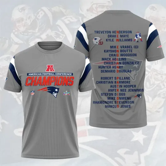 Discover Patriots Champions 2026 T-Shirt