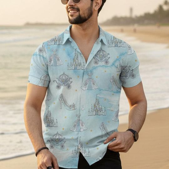 Discover Hawaiian Princess Cinde Friends Mickey and Friends Summer Shirt