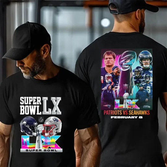Discover New England Patriots vs Seattle Seahawks Super Bowl Champions TShirt