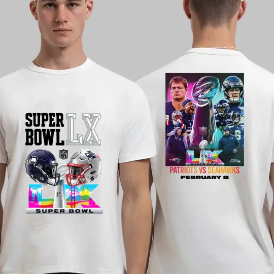 Discover New England Patriots vs Seattle Seahawks Super Bowl Champions TShirt