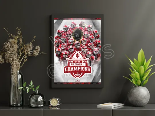 Discover National Champions Indiana Football Art Print