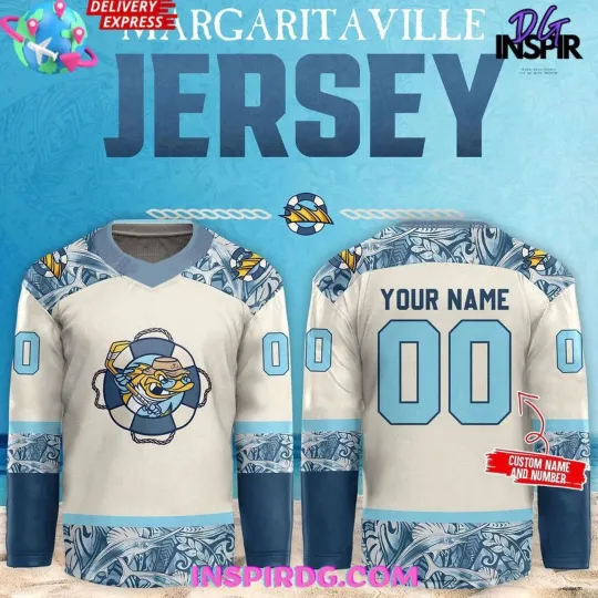 Discover Personalized Toledo Walleye Margaritaville 2025 Hockey Shirt