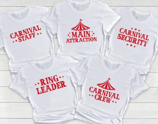 Discover Carnival Birthday Crew Shirt: Matching Family Tee
