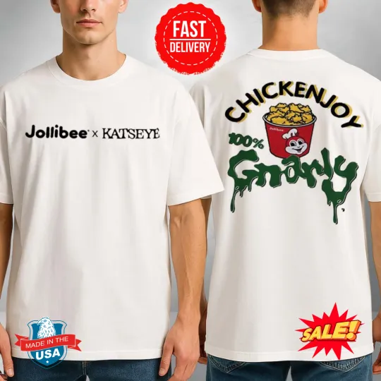 Jollibee x KATSEYE Chickenjoy Tee Collaboration Streetwear Capsule