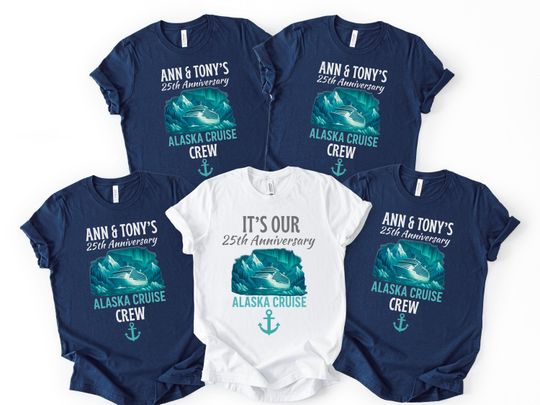Discover Custom Alaska Shirts, Anniversary&Birthday Cruise Tee, Matching Family Trip Sweatshirt
