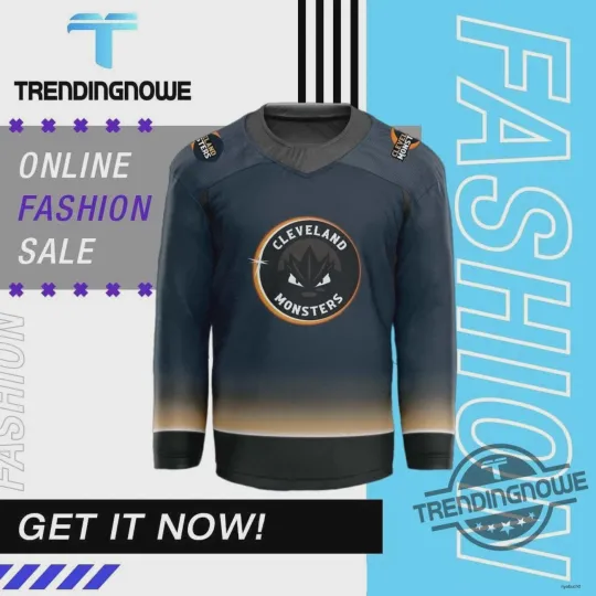 Discover Cleveland Monsters Eclipse Hockey Jersey
