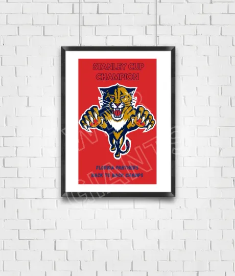 Discover Florida Cup Champs 11x17 Art Print