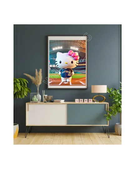 Discover Houston Hello Kitty 16x20 Poster