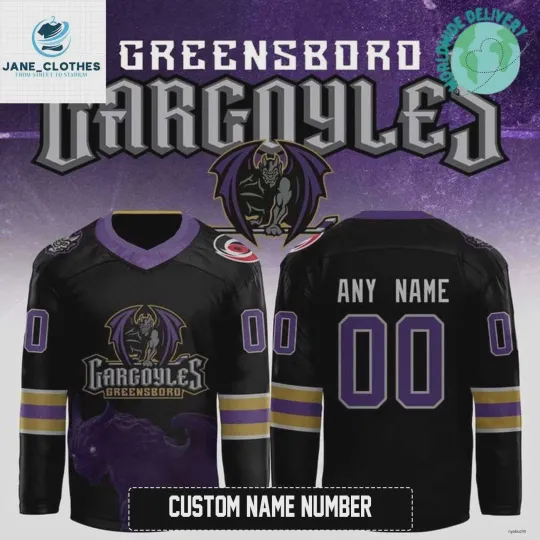 Discover [Youth] Personalized Greensboro Gargoyles Special New 2025 Hockey Shirt