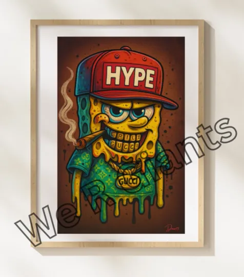 Sponge Bob X 11x17 Poster Sponge Bob Poster