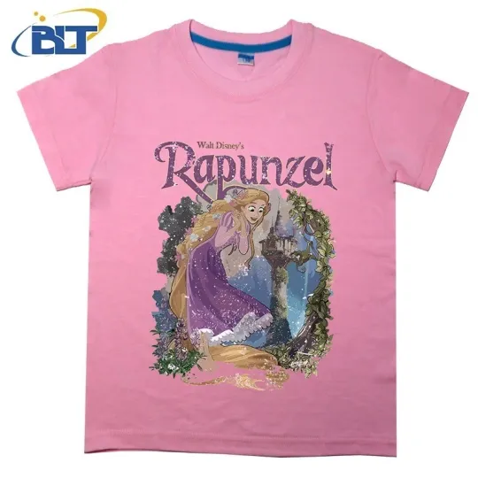 Discover Retro Rapunzel Tangled Cartoon Unisex T-shirt S-5XL