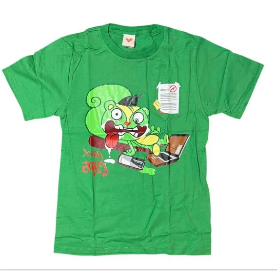 Discover Happy tree friends nutty Funny Cartoon Unisex Tee Gift For Fan S-5XL