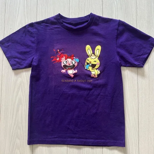 Discover Happy tree friends Giggles Funny Cartoon Unisex Tee Gift For Fan S-5XL