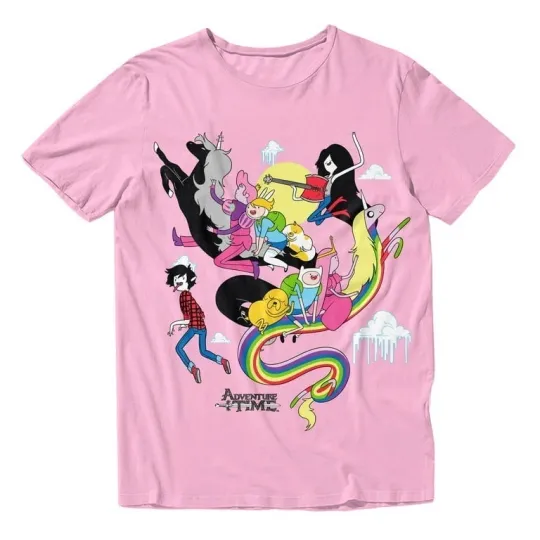 Discover Retro Adventure Time Unisex Tee Gift For Fan S-5XL