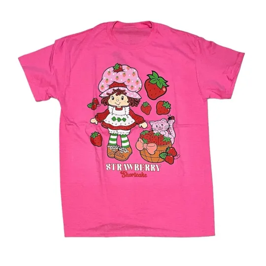 Discover Strawberry Shortcake Cartoon Unisex T-shirt S-5XL