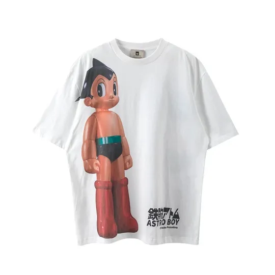 Discover Astro Boy T-shirts Anime Cartoon Japan Casual Fashion Short Sleeve Unisex Tee
