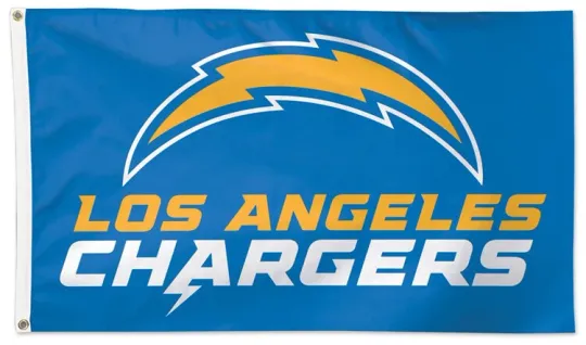 Discover LOS ANGELES CHARGERS Official football Logo Huge 3'x5' Wincraft Banner FLAG