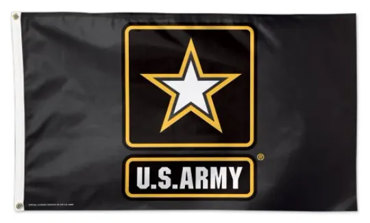 Discover United States ARMY Huge 3'x5' Official Logo DELUXE FLAG