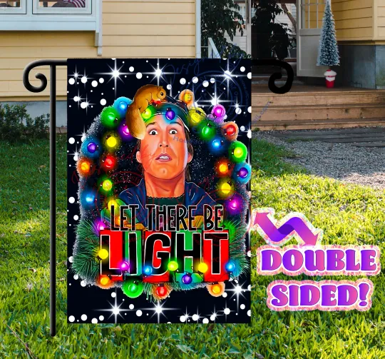 Discover Griswold's Let there be Light !Garden Flag DOUBLE SIDED