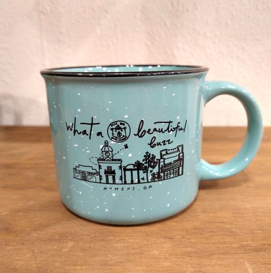 Athens Georgia Campfire Coffee Mug