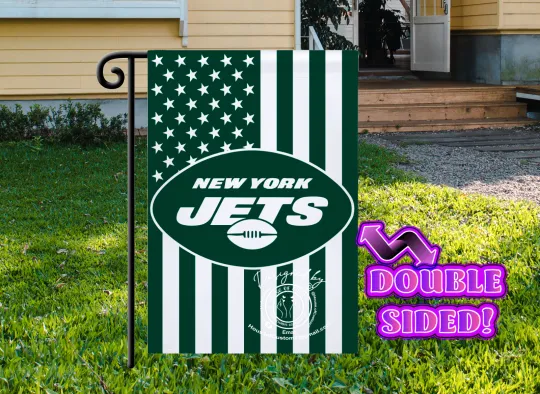Discover American/New York Football Garden flag  Double-sided