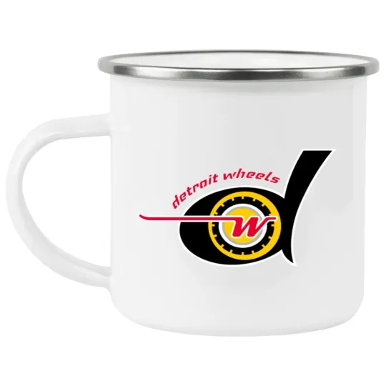 Detroit Wheels Camping Mug | WFL Football Team