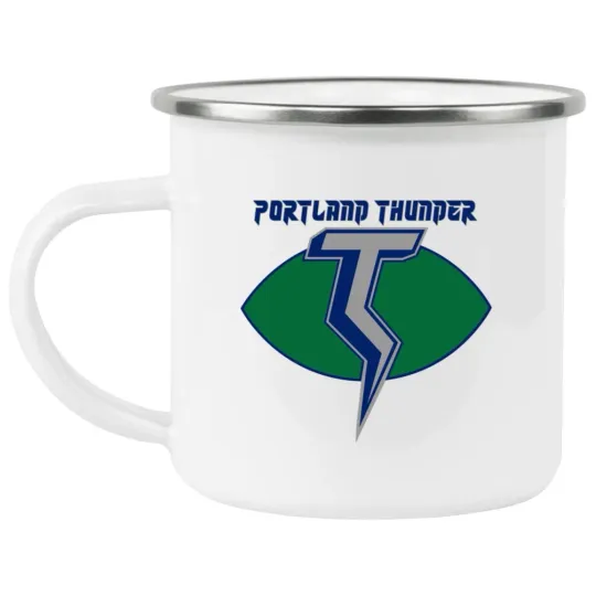 Portland Thunder Camping Mug | WFL Football Team