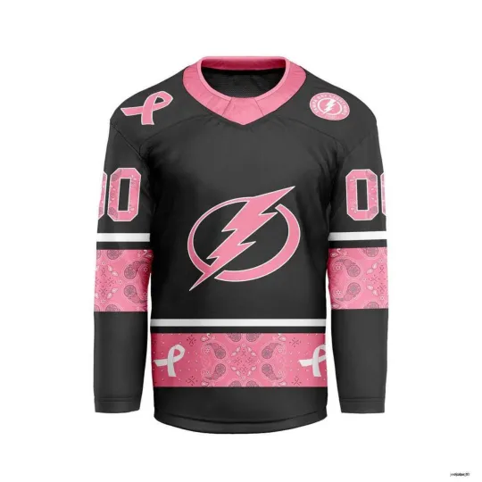 Discover Personalized Tampa Bay Lightning Hockey Shirt Fight Breast Cancer