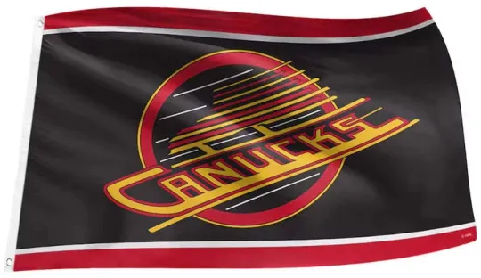 Discover Vancouver Canucks Flying Skate Style Official NHL House Flag