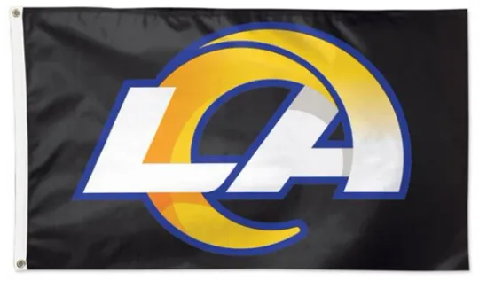 Discover Los Angeles Rams Logo House Flag Football Team Decor