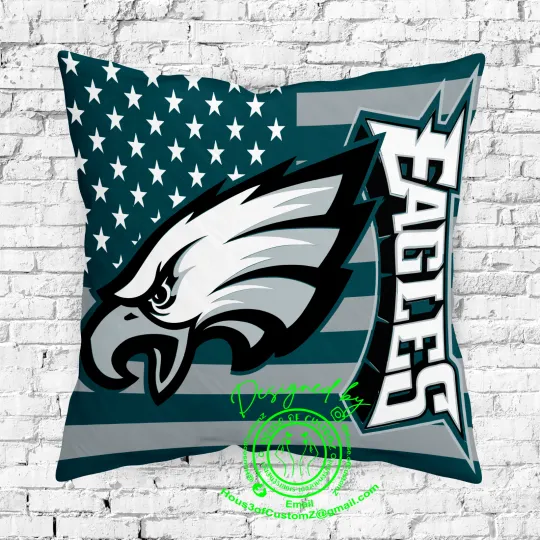 Discover American/Philadelphia Football Pillowcase