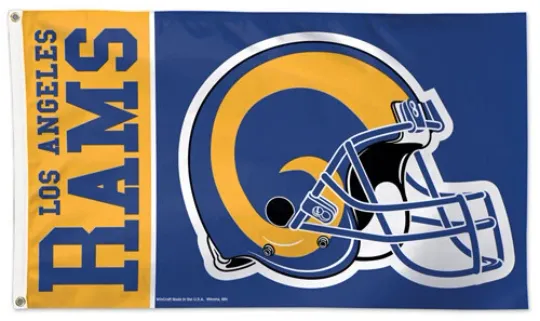 Discover Los Angeles Rams Retro-Style Football House Flag
